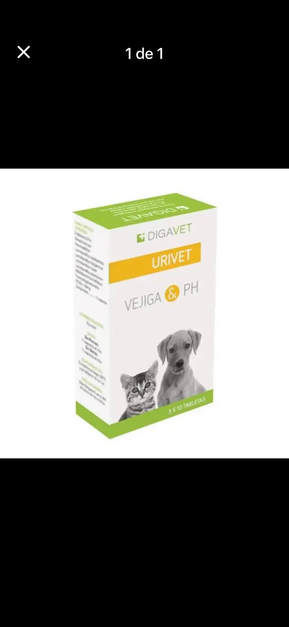 Suplemento Urivet para Vejiga Conversable