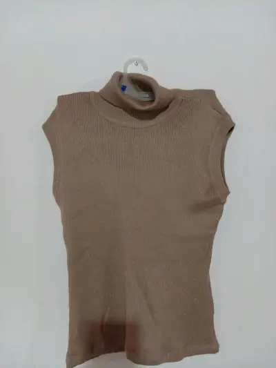 Suéter de mujer beige talla s/m - miniatura 1