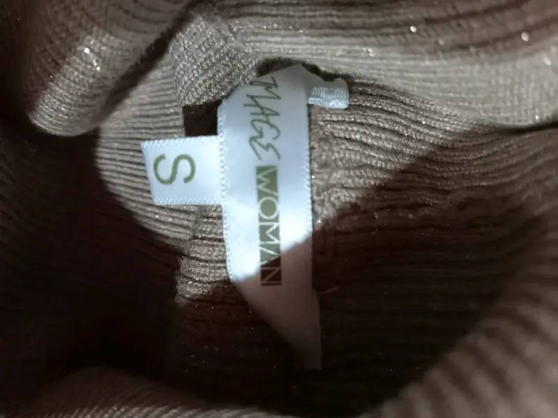 Suéter de mujer beige talla s/m - 2