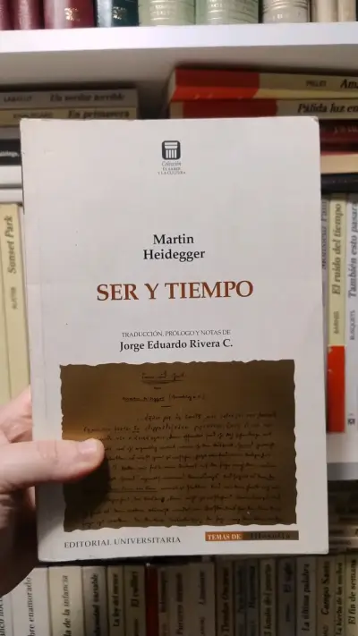 'Ser y Tiempo' de Martin Heidegger - miniatura 1