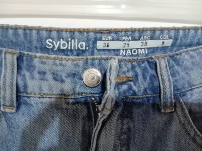 Jeans pata ancha mujer - miniatura 2