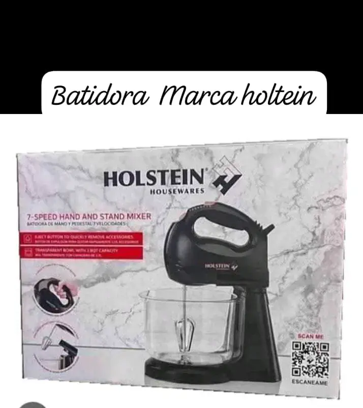 Batidora de mano y pedestal Holstein 7 velocidades - 1