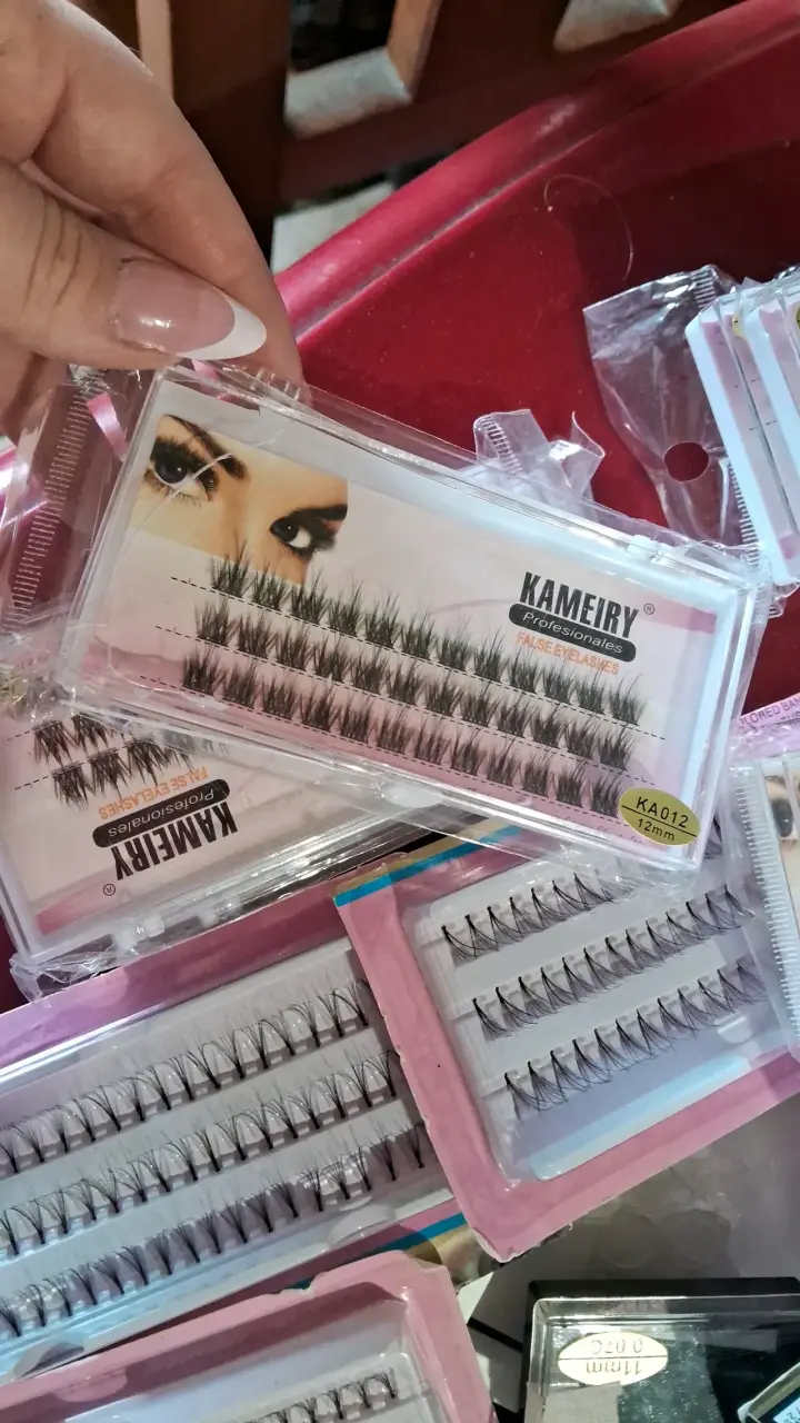 Pestañas postizas profesionales Kameiry 12mm