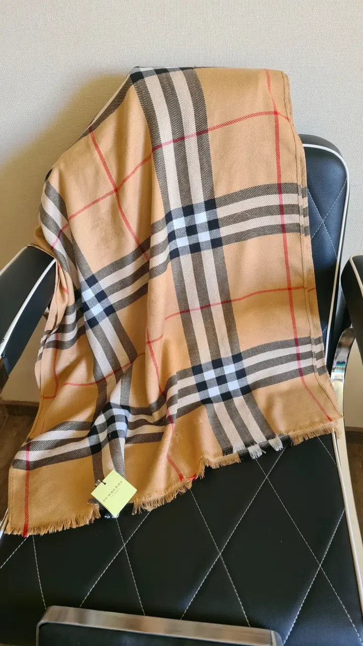 Bufanda de lana a cuadros Burberry - 2