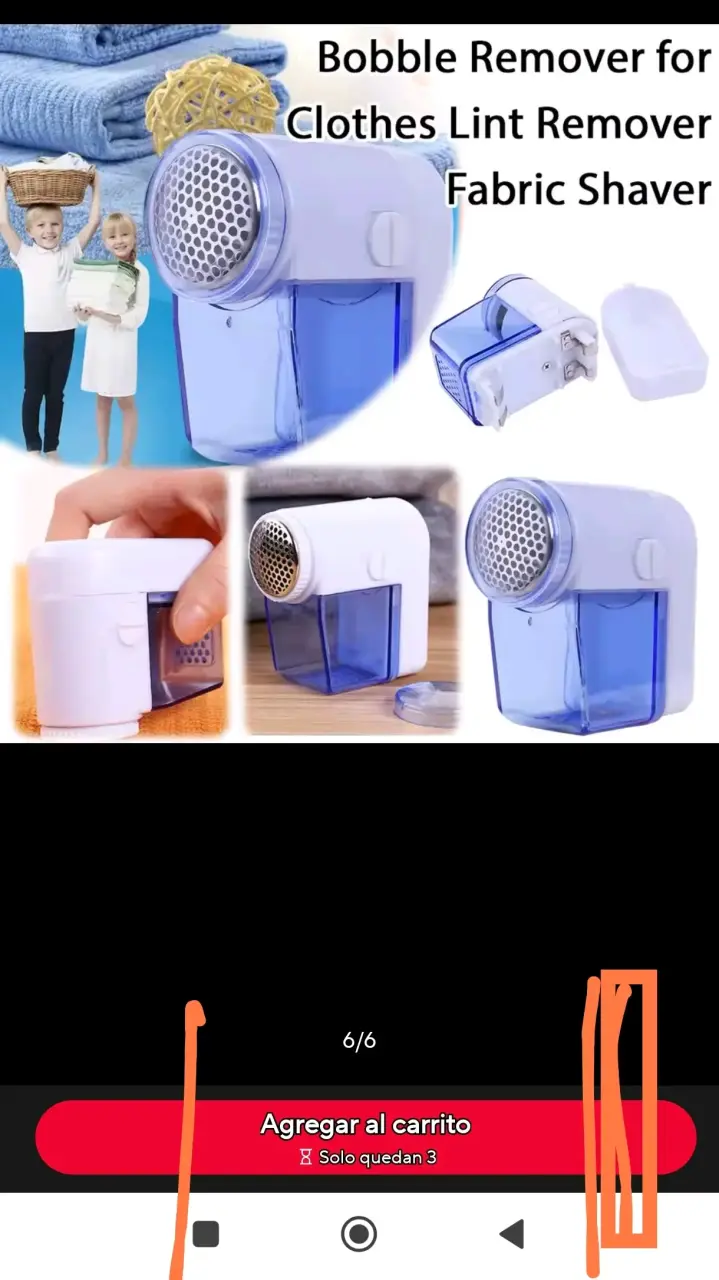 Removedor de pelusas shaue para ropa - 2