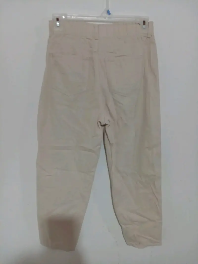 Pantalones beige mujer talla 38 - 2
