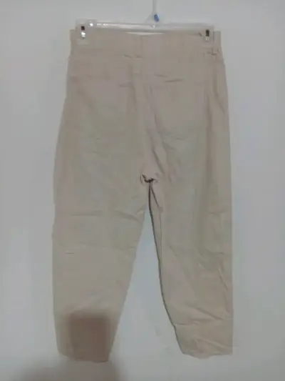 Pantalones beige mujer talla 38 - miniatura 2
