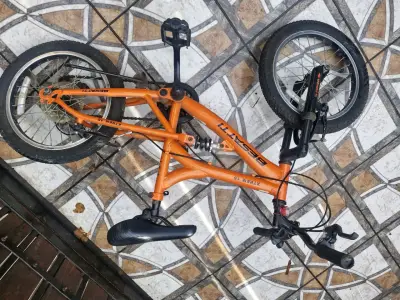 Bicicleta infantil Besatti Xtrem 16 naranja - miniatura 3