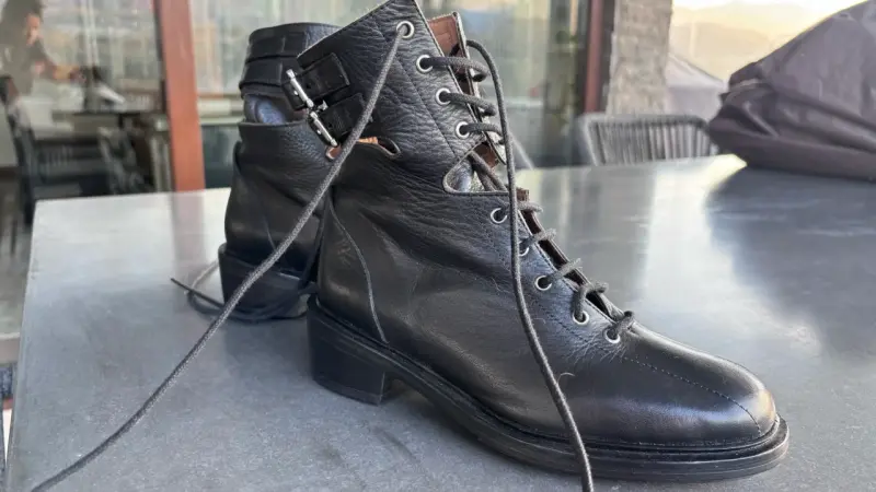 Botines María Cher cuero - 3