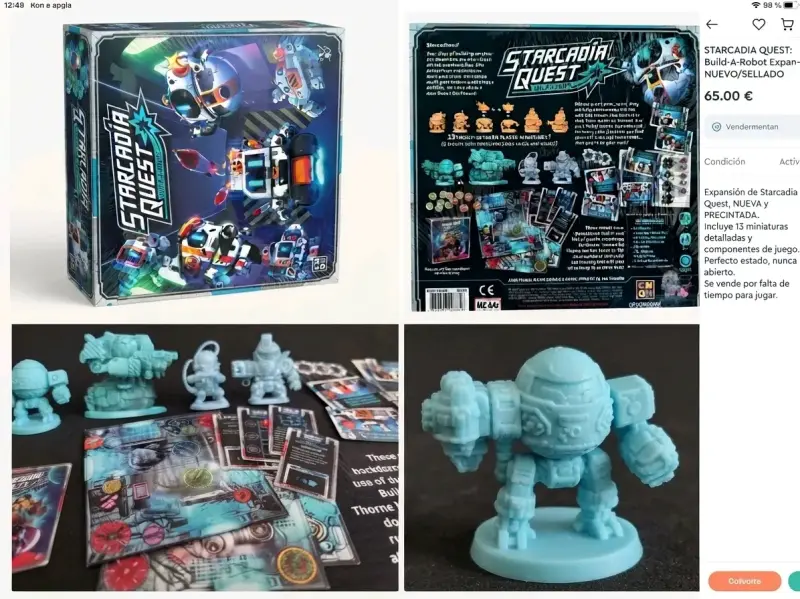 Expansión Starcadia Quest Build-A-Robot Nueva - 1