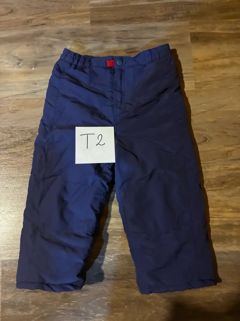 Pantalones de nieve para niños talla 2 - 1