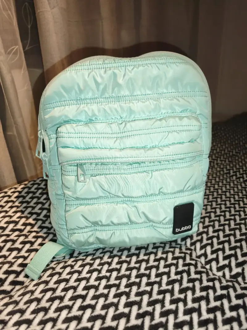 Mochila Bubba acolchada color menta