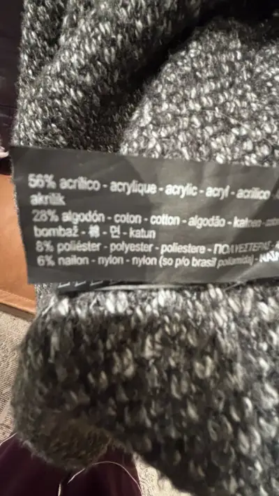 Cardigan Zara gris - miniatura 3