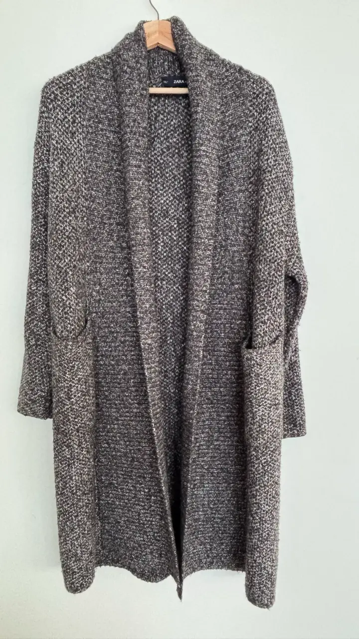 Cardigan Zara gris - 4