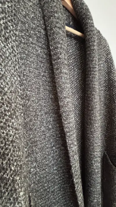 Cardigan Zara gris - miniatura 6