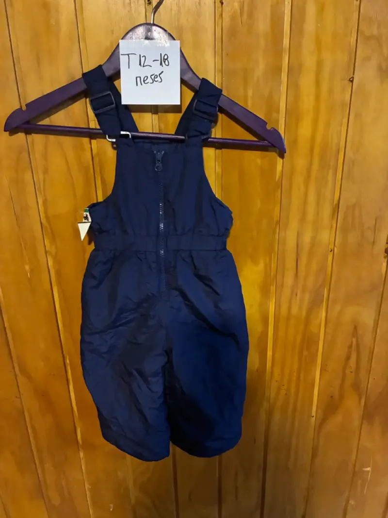 Pantalón de nieve azul para bebé 12-18 meses - 1