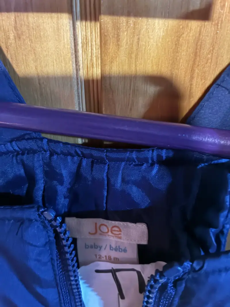 Pantalón de nieve azul para bebé 12-18 meses - 2