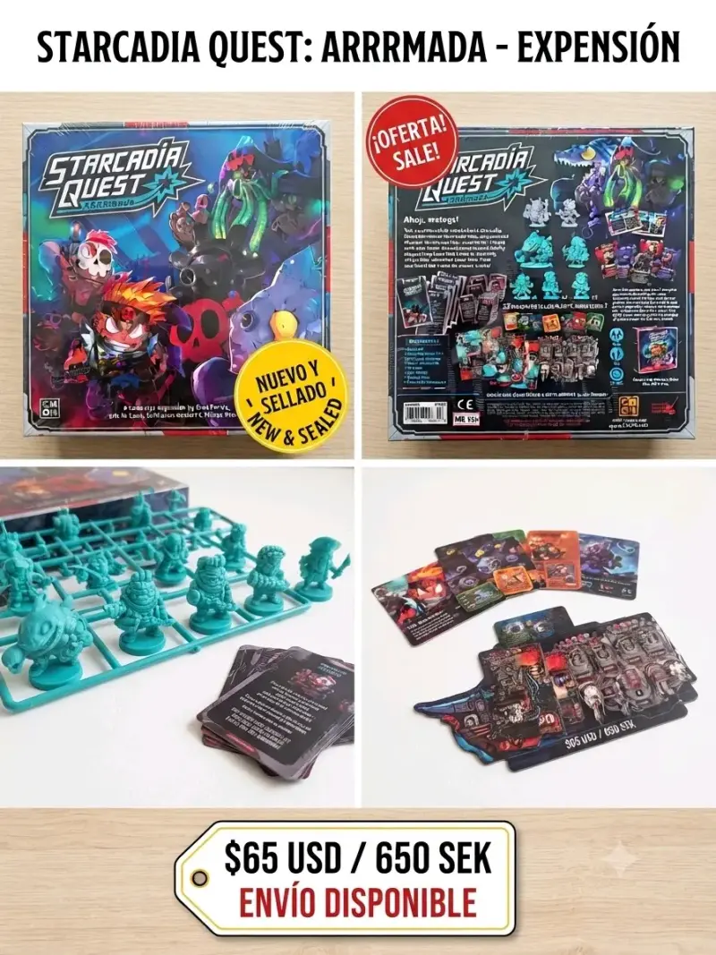 Expansión Starcadia Quest: Arrrmada Nuevo y Sellado - 1
