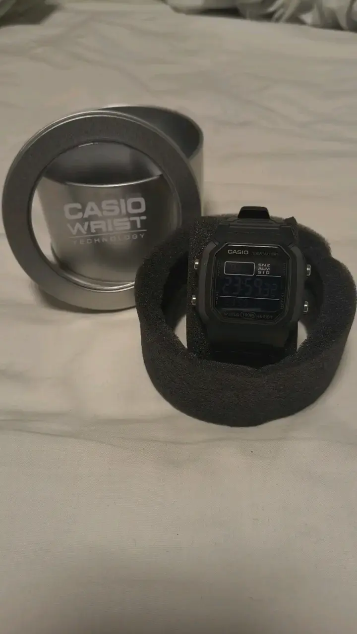 Reloj casio modelo w-800h(original) - 1