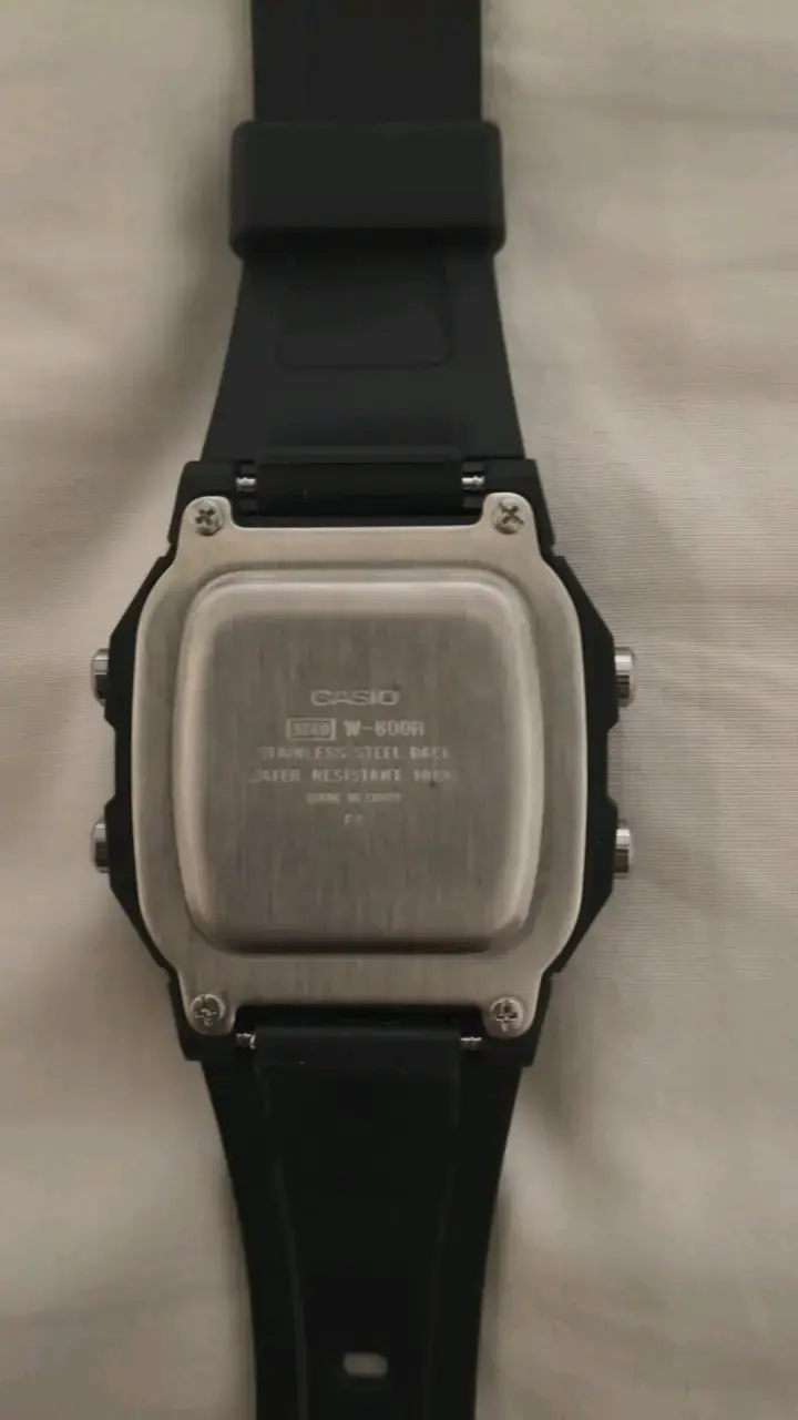 Reloj casio modelo w-800h(original) - 3