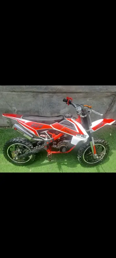 Mini moto cross 49cc para niños - miniatura 1