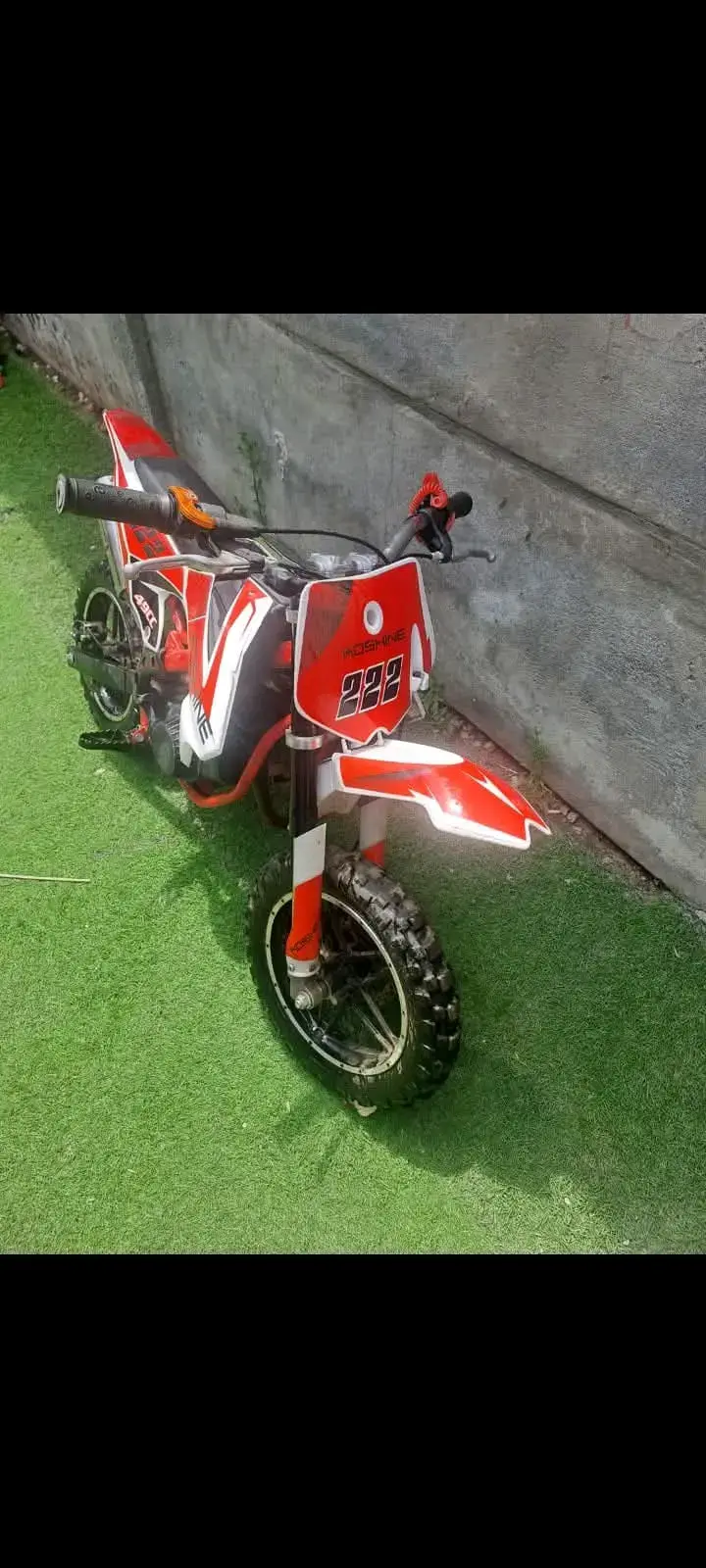 Mini moto cross 49cc para niños - 2