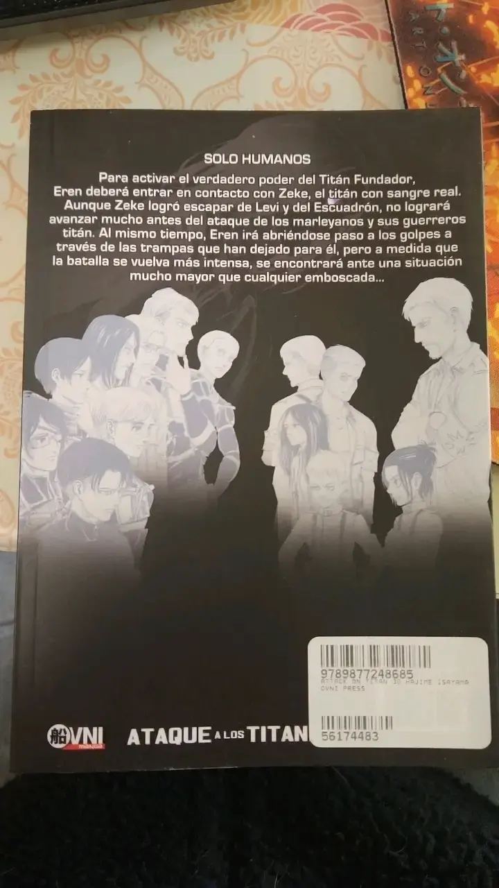 Manga Attack on Titan Vol. 30 en Español - 2