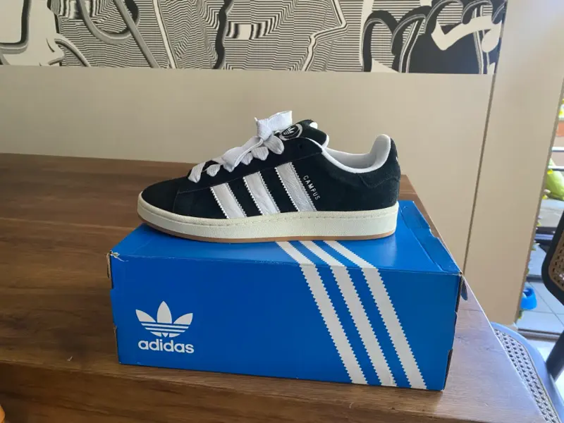 Zapatillas Adidas Campus negras para hombre
