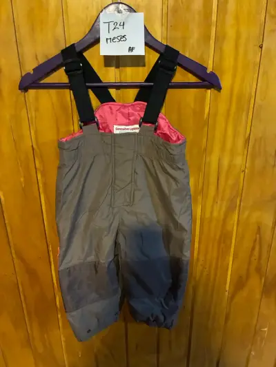 Pantalones impermeables para bebé 24 meses - miniatura 1