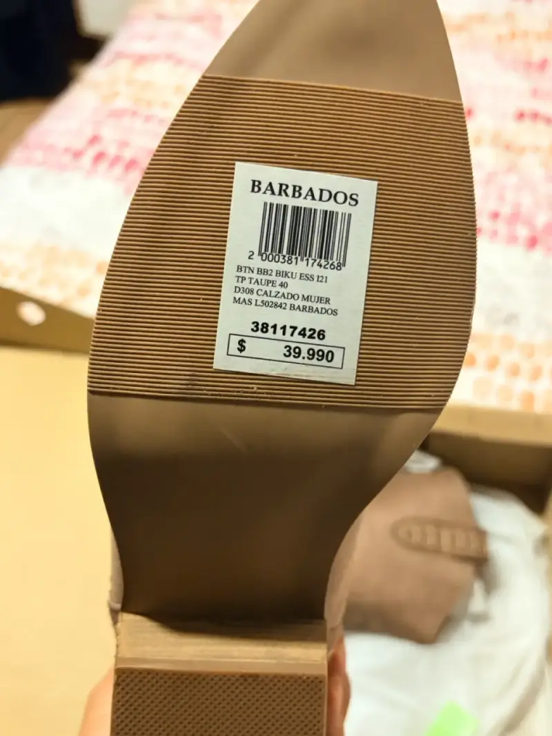 Botines de cuero marrón para mujer - 2