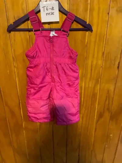 Enterito de nieve para bebé 6-12 meses fucsia - miniatura 1