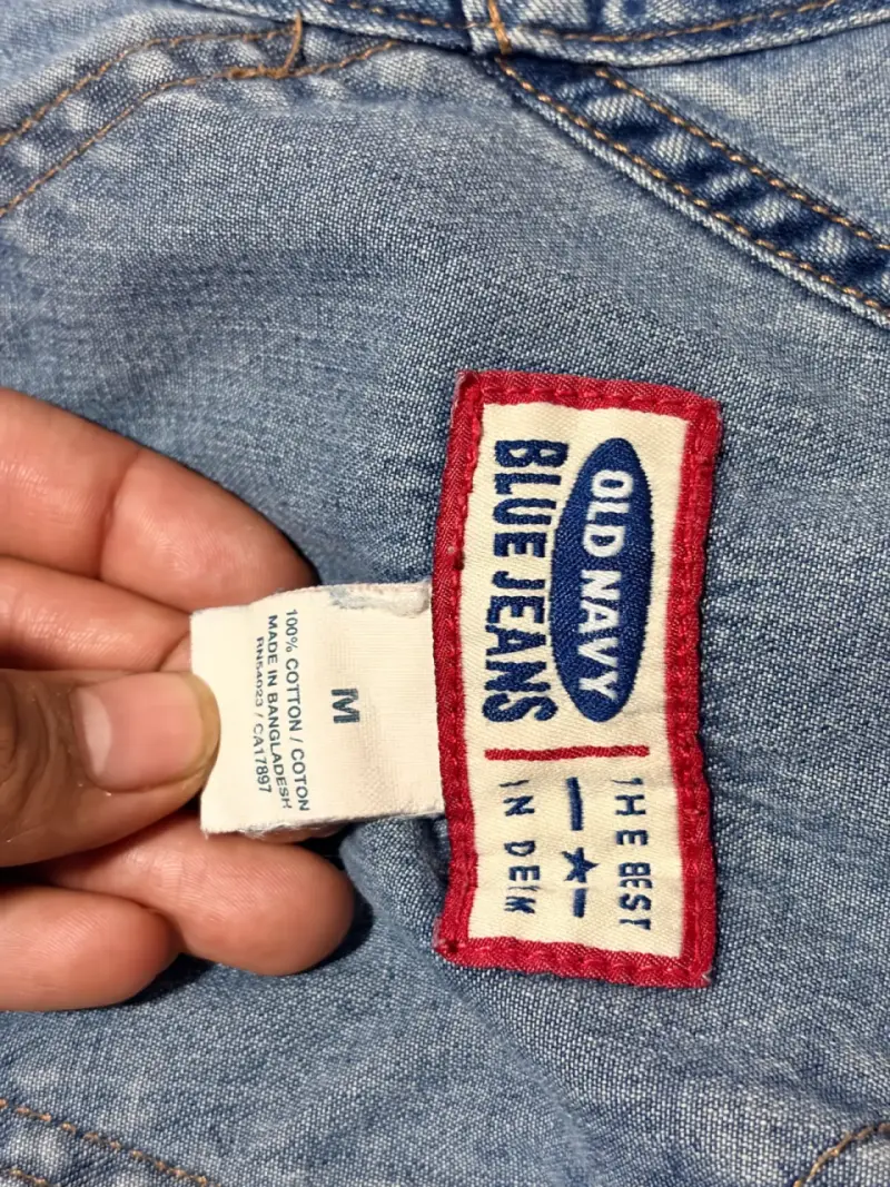 Jeans Old Navy Blue para mujer talla M - 1