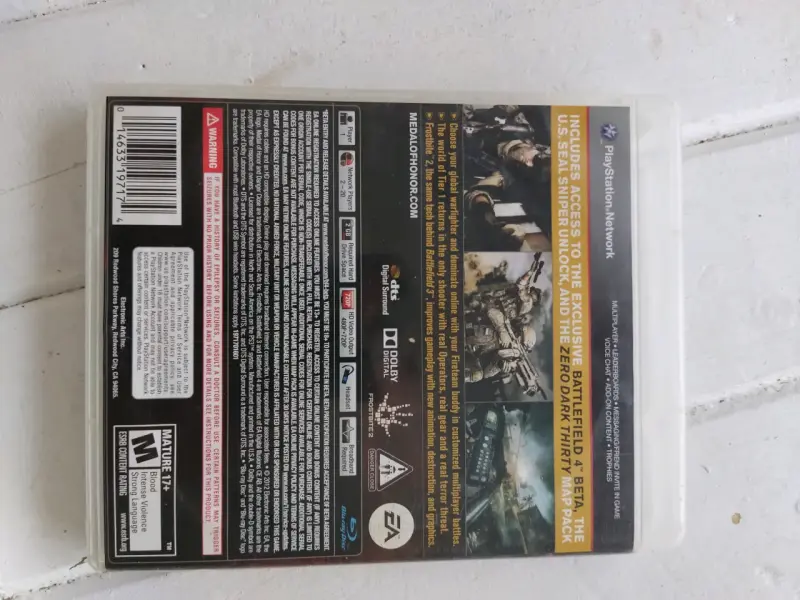 Medal of Honor Warfighter PS3 Edición Limitada - 2