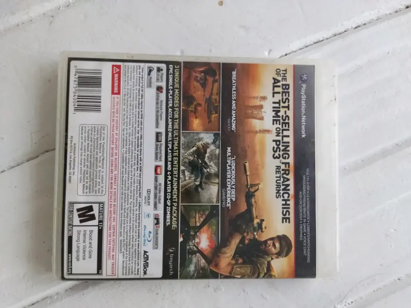 Juego PS3 Call of Duty Black Ops - 2