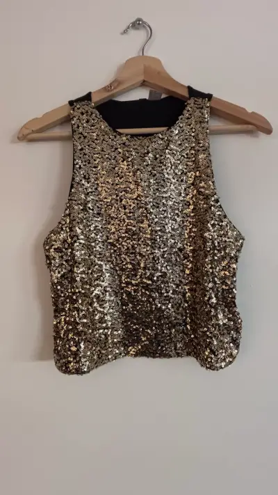 Top lentejuelas H&M - miniatura 1