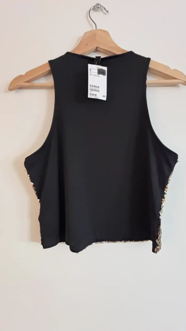 Top lentejuelas H&M - 3