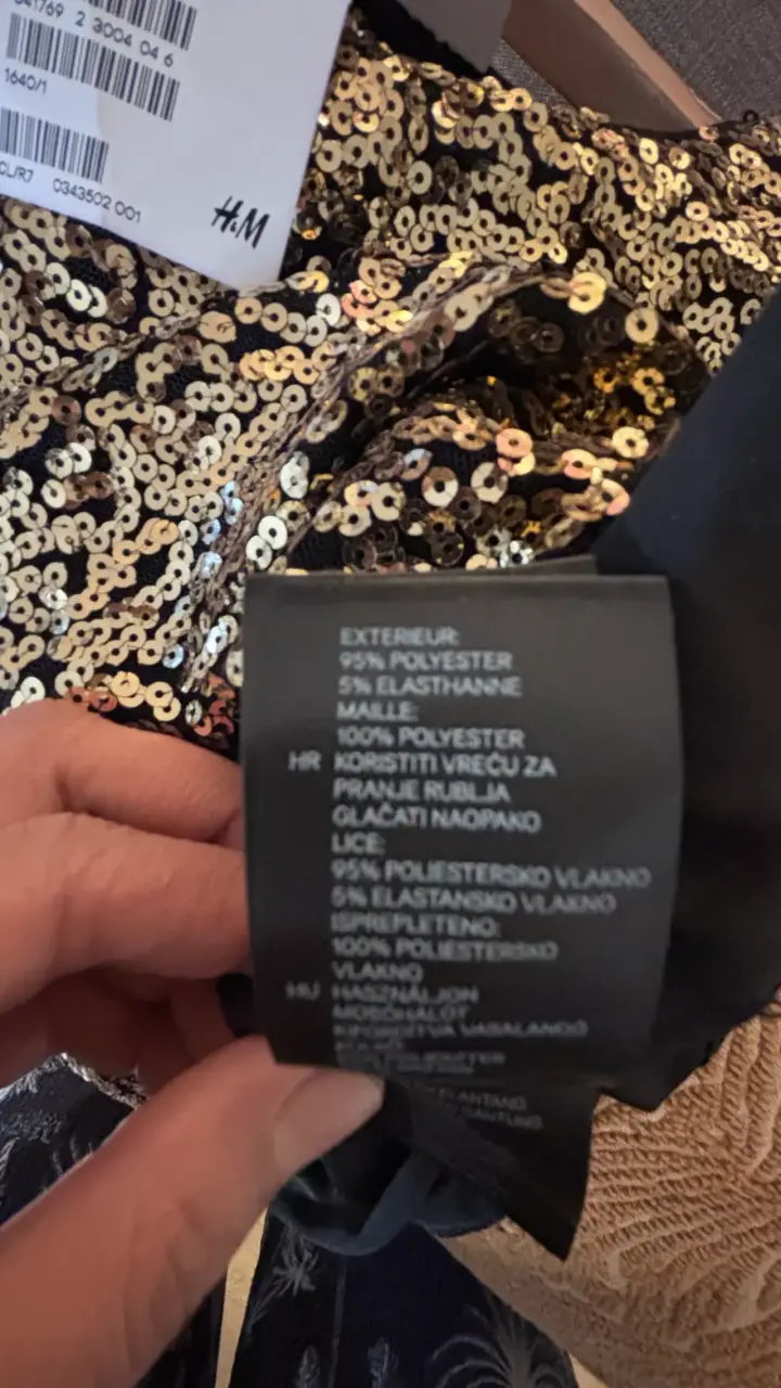 Top lentejuelas H&M - 5
