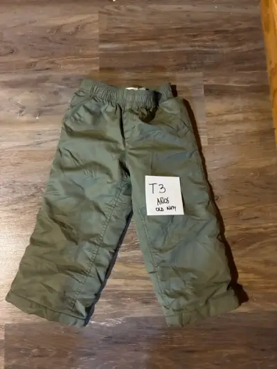 Pantalones nieve talla 3 marca Old Navy - miniatura 1