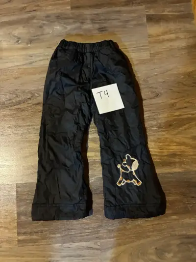 Pantalones de nieve niña talla 4 - miniatura 1