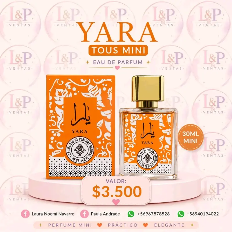 Perfume Yara Tous Mini Eau de Parfum 30ml