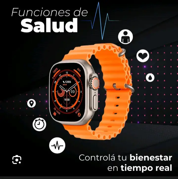 Reloj inteligente Ultra 3 con 7 correas intercambiables - 3