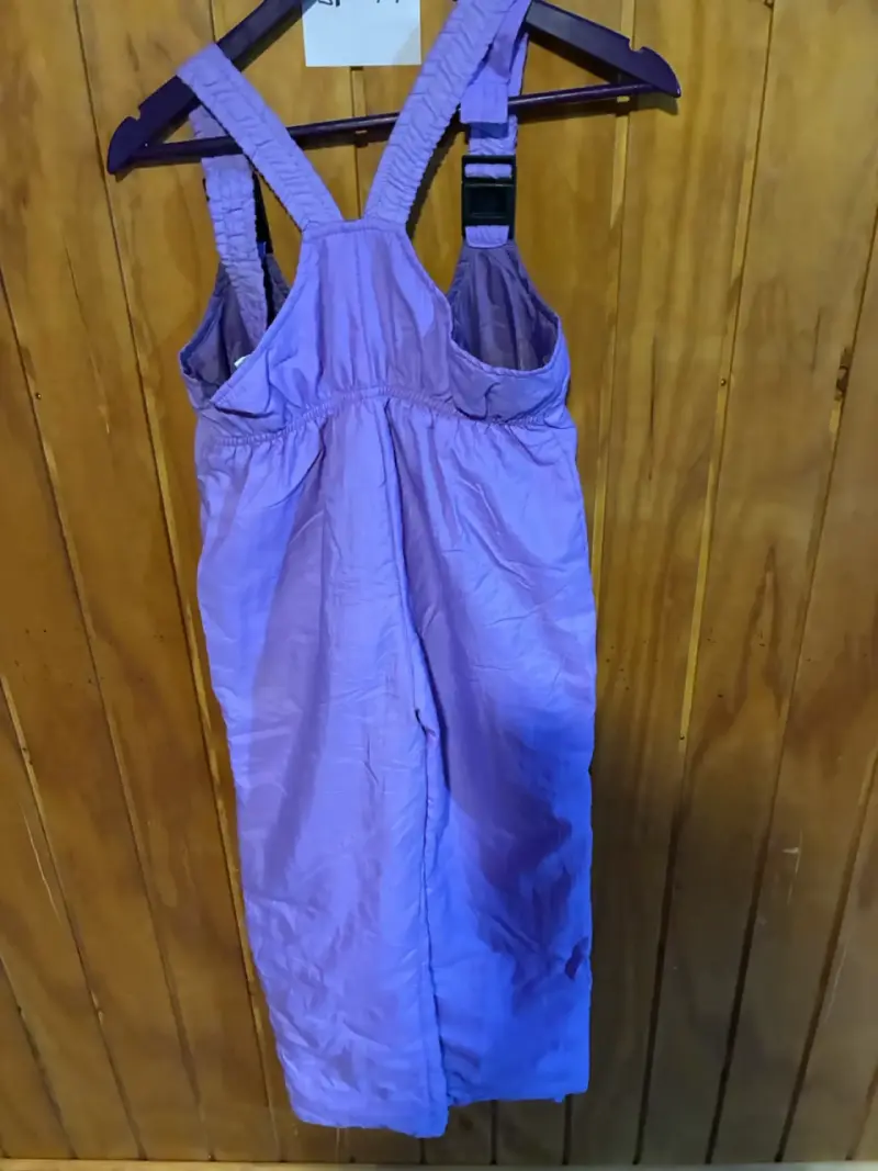 Pantalón de nieve infantil morado T10-12 - 3