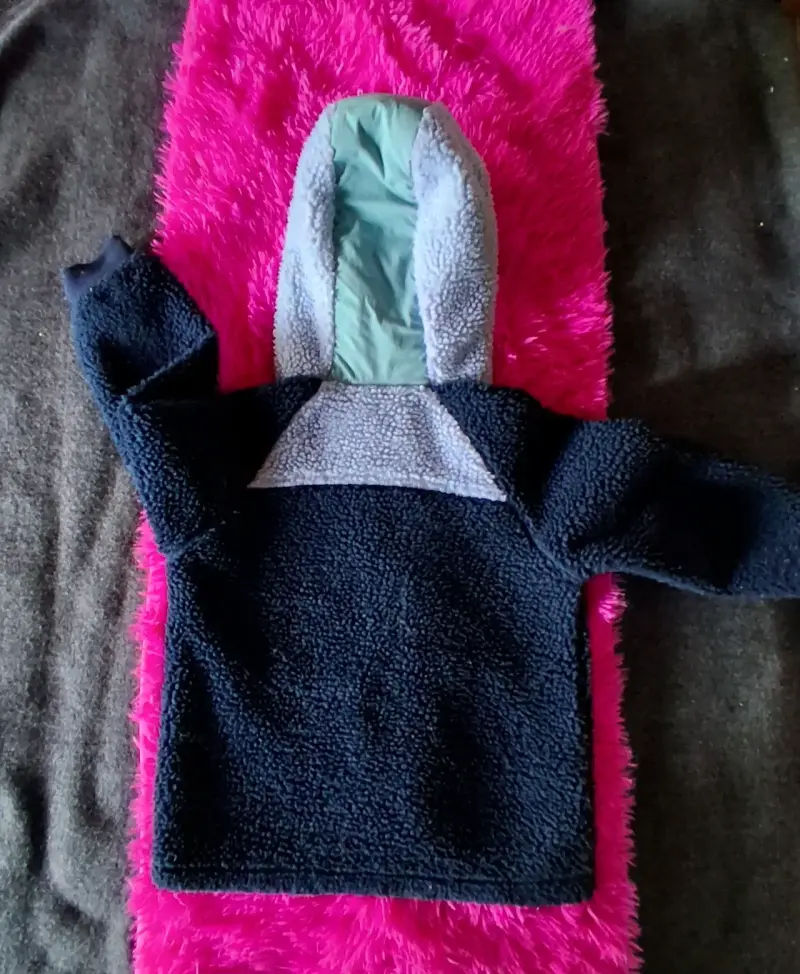 Polerón de lana con capucha para niños - 1