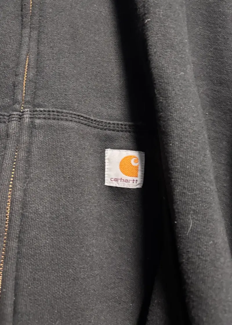 Polerón con capucha Carhartt negro - 1