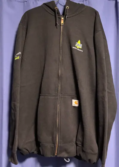 Polerón con capucha Carhartt negro - miniatura 2