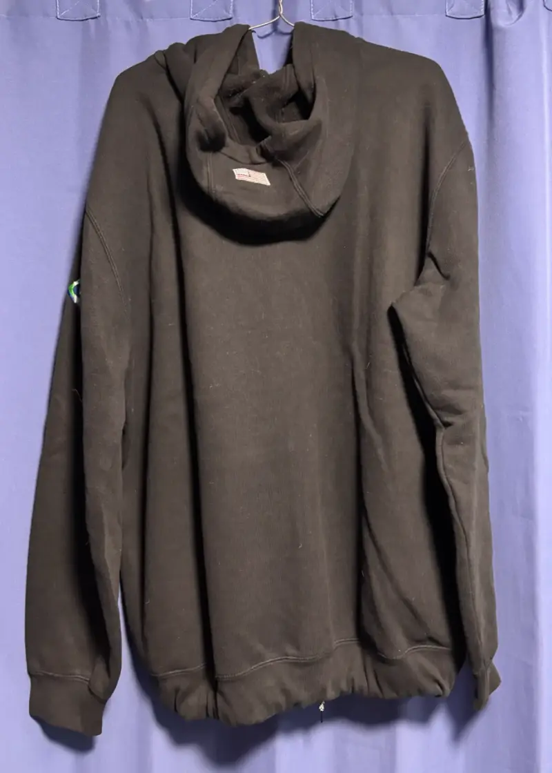 Polerón con capucha Carhartt negro - 3