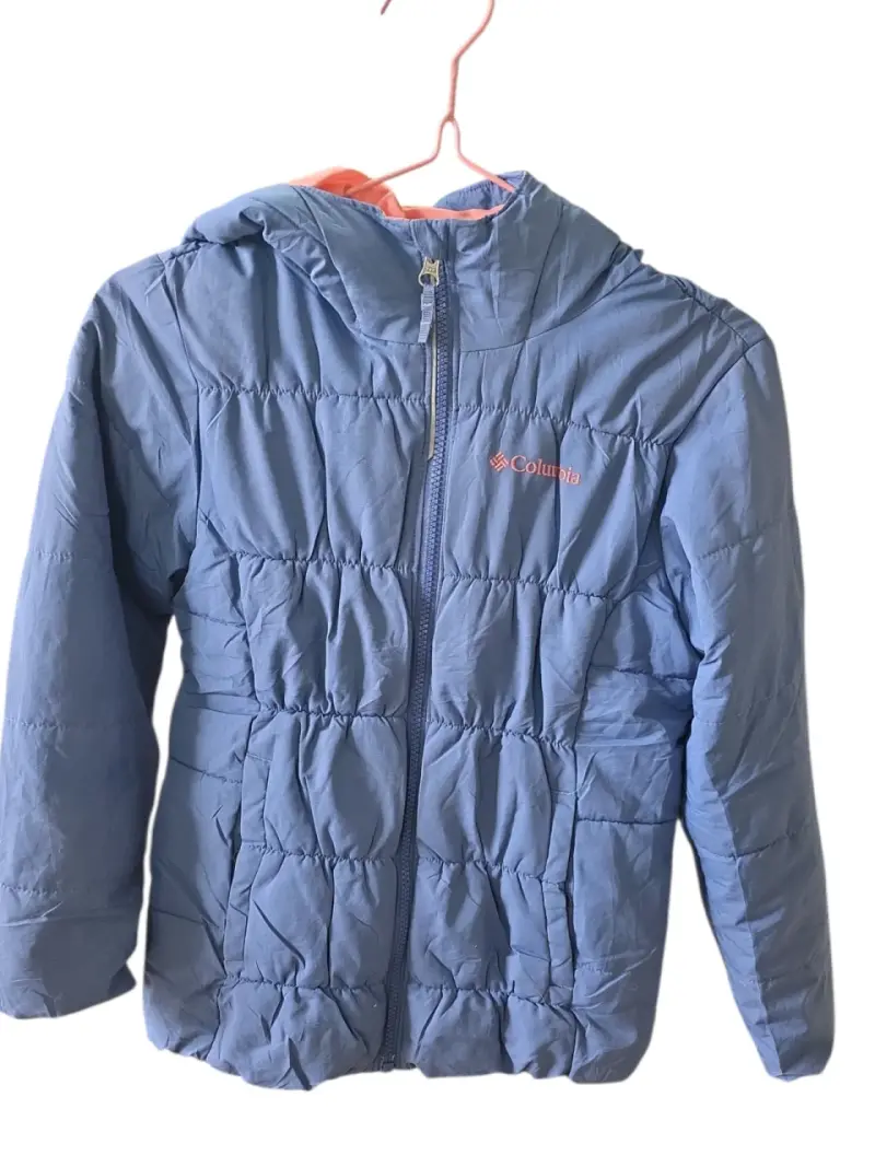 Chaqueta acolchada Columbia azul para niña - 2