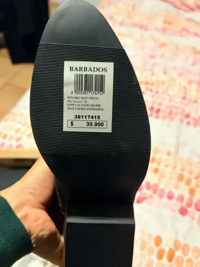 Zapatos de mujer Barbados negros - miniatura 3