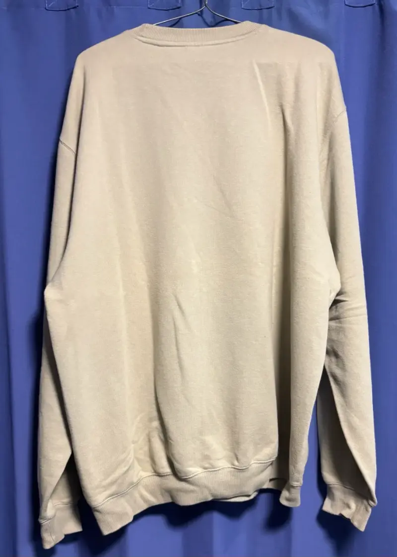 Polerón beige Adidas vintage unisex - 3
