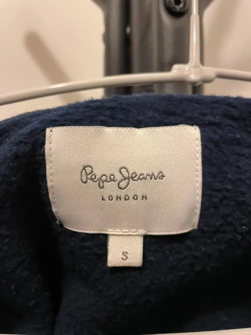 Poleron Pepe Jeans London azul marino - Talla S. - 3